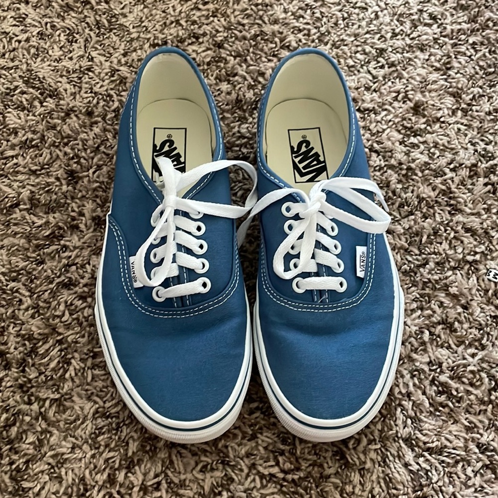 Navy Blue Authentic Vans